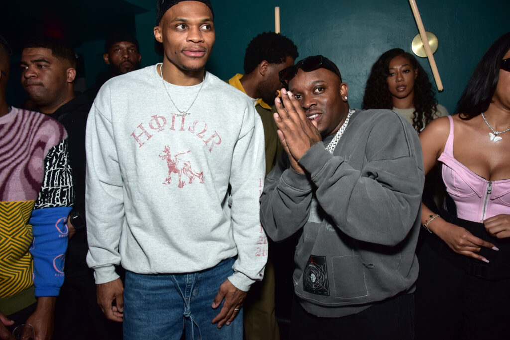 Russell Westbrook (Clippers) and Blxst